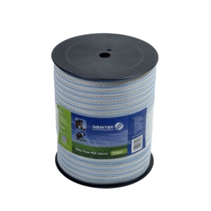Poly Tape White 20mm Mix 6