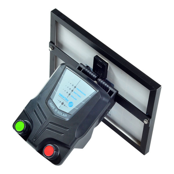 Agri Solar 8km Energizer with built-in Lithium Battery
