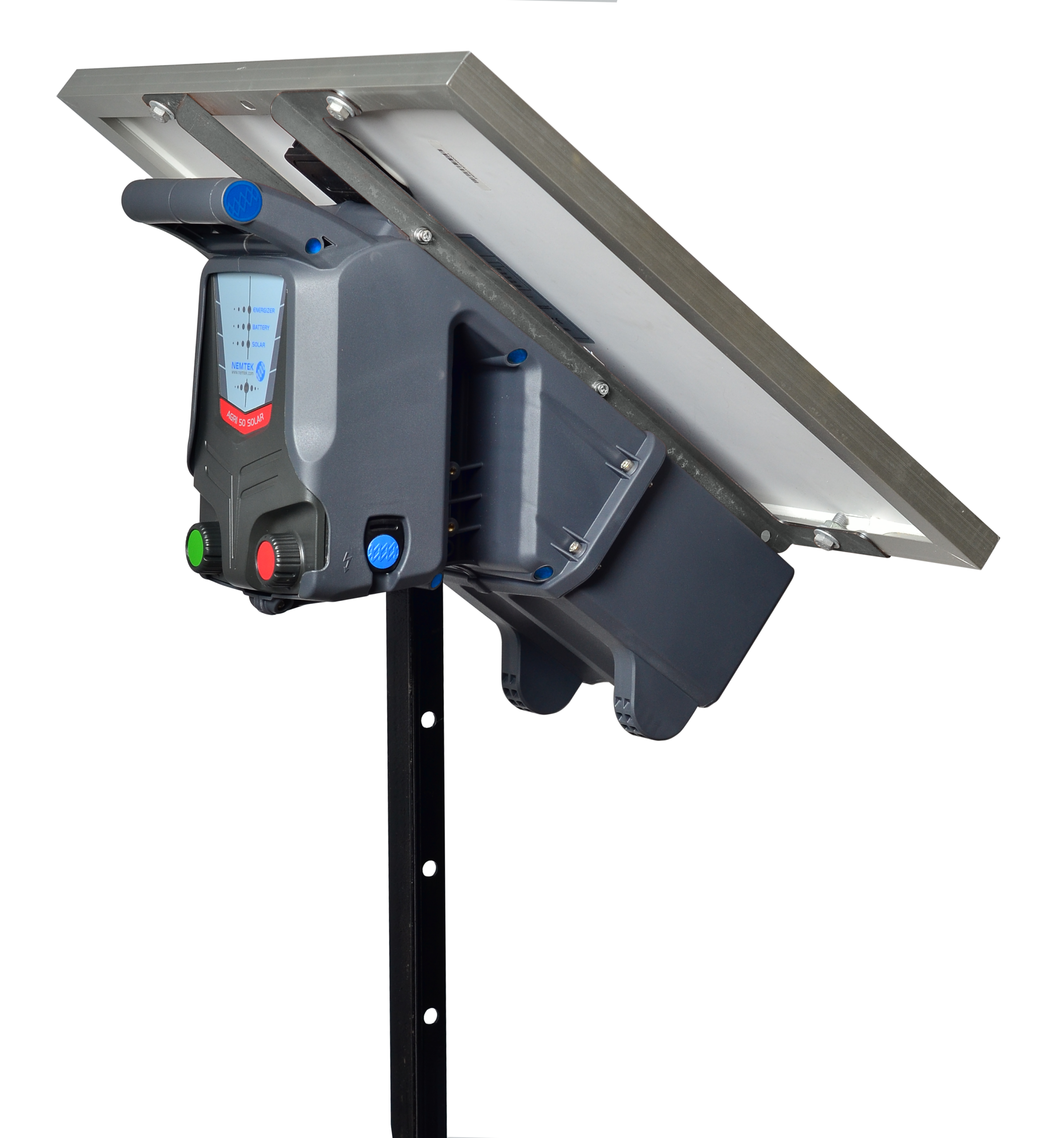 Agri 50km Portable Solar Energizer with Battery - Image 2